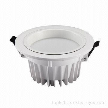 10W LED Downlight with Input Voltage of 85 to 265V AC